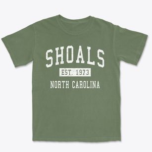 Shoals North Carolina Classic Established Premium Heavyweight T-shirt