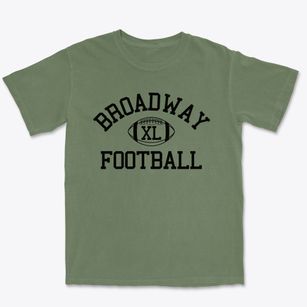 Broadway Baptist School Classic Football Premium Heavyweight T-shirt