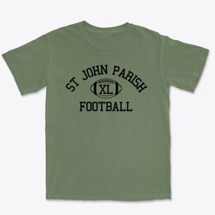 St John Parish Classic Football Premium Heavyweight T-shirt
