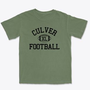 Culver Community High Classic Football Premium Heavyweight T-shirt