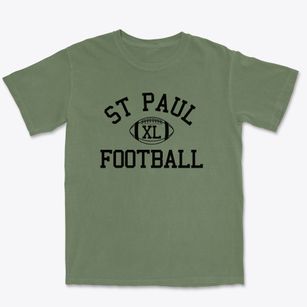 St Paul Parish Classic Football Premium Heavyweight T-shirt