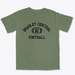 Bradley Central High School Classic Football Premium Heavyweight T-shirt