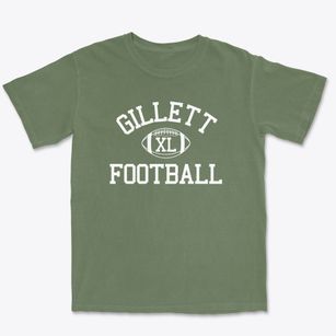 Gillett Intermediate School Classic Football Premium Heavyweight T-shirt