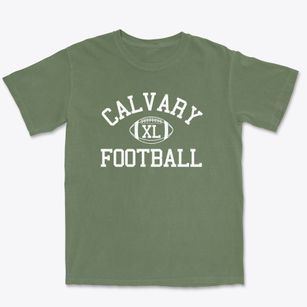 Calvary Preschool Classic Football Premium Heavyweight T-shirt