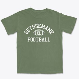 Gethsemane Lutheran School Classic Football Premium Heavyweight T-shirt