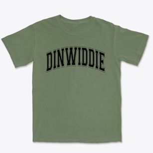 Dinwiddie Elementary School Varsity Arch Premium Heavyweight T-shirt