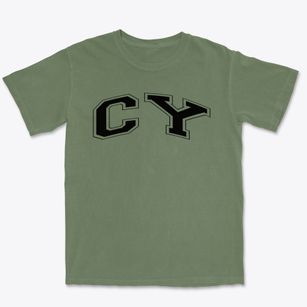 Cy Junior High School Varsity Arch Premium Heavyweight T-shirt