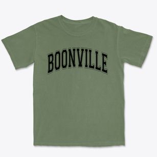 Boonville Junior High School Varsity Arch Premium Heavyweight T-shirt