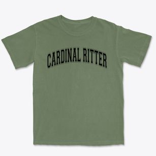 Cardinal Ritter High Varsity Arch Premium Heavyweight T-shirt