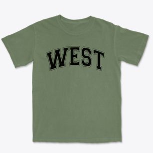 West Elementary School Varsity Arch Premium Heavyweight T-shirt