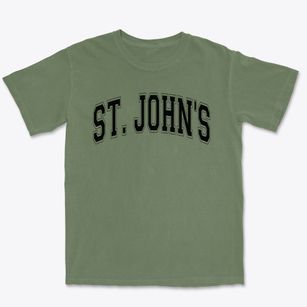 St. John's Military School Varsity Arch Premium Heavyweight T-shirt
