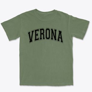 Verona Elementary School Varsity Arch Premium Heavyweight T-shirt