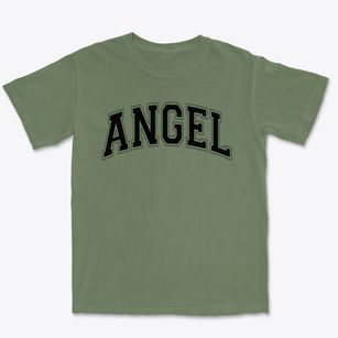 Angel Bear Cottage Varsity Arch Premium Heavyweight T-shirt