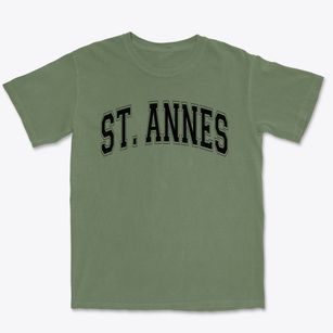 Saint Annes School Varsity Arch Premium Heavyweight T-shirt