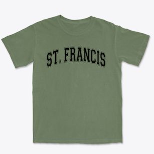 Saint Francis De Sales Regional Catholic Varsity Arch Premium Heavyweight T-shirt