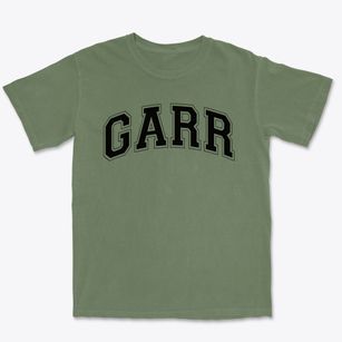 Garr Christian Academy Varsity Arch Premium Heavyweight T-shirt