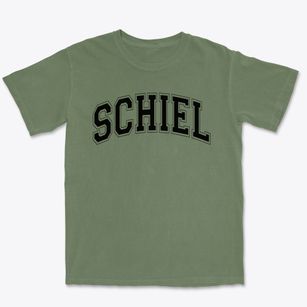 Schiel Primary School For Art Enrichment Varsity Arch Premium Heavyweight T-shirt