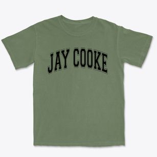 Jay Cooke Middle School Varsity Arch Premium Heavyweight T-shirt
