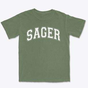 Sager Middle School Varsity Arch Premium Heavyweight T-shirt