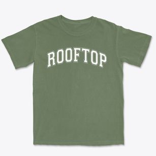 Rooftop Elementary School Varsity Arch Premium Heavyweight T-shirt