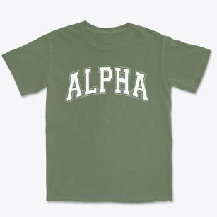 Alpha Academy Varsity Arch Premium Heavyweight T-shirt