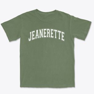 Jeanerette High School Varsity Arch Premium Heavyweight T-shirt