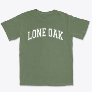 Lone Oak Montessori School Varsity Arch Premium Heavyweight T-shirt