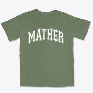 Mather Elementary School Varsity Arch Premium Heavyweight T-shirt