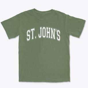 Saint John's Lutheran School Varsity Arch Premium Heavyweight T-shirt