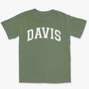Davis Elementary School Varsity Arch Premium Heavyweight T-shirt