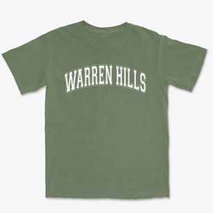 Warren Hills Regional High School Varsity Arch Premium Heavyweight T-shirt