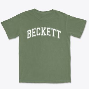 Beckett Christian School Varsity Arch Premium Heavyweight T-shirt