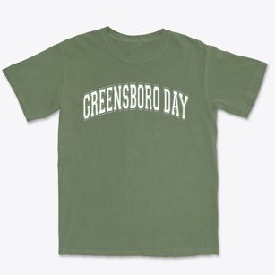 Greensboro Day School Varsity Arch Premium Heavyweight T-shirt