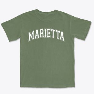 Marietta Middle School Varsity Arch Premium Heavyweight T-shirt