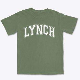 Bishop Lynch High School Varsity Arch Premium Heavyweight T-shirt