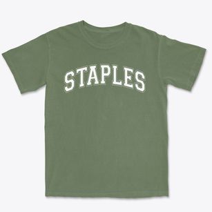 Staples Elementary School Varsity Arch Premium Heavyweight T-shirt