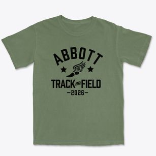 Abbott High School Track and Field Premium Heavyweight T-shirt
