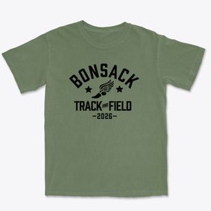 Bonsack Elementary School Track and Field Premium Heavyweight T-shirt