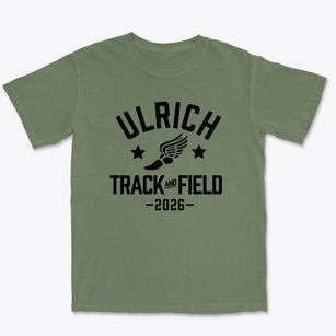 Ulrich Elementary School Track and Field Premium Heavyweight T-shirt