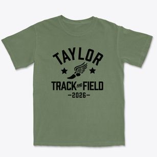 Taylor Catholic Middle School Track and Field Premium Heavyweight T-shirt