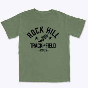 Rock Hill Elementary School Track and Field Premium Heavyweight T-shirt