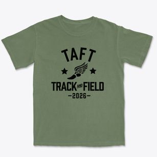 Taft Elementary School Track and Field Premium Heavyweight T-shirt