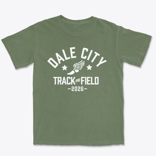 Dale City Elementary School Track and Field Premium Heavyweight T-shirt