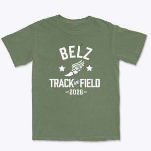 Belz Academy Track and Field Premium Heavyweight T-shirt