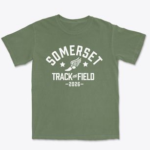 Somerset College Prep Academy Track and Field Premium Heavyweight T-shirt