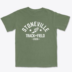 Stoneville Elementary School Track and Field Premium Heavyweight T-shirt