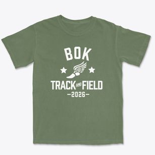 Bok Technical High School Track and Field Premium Heavyweight T-shirt