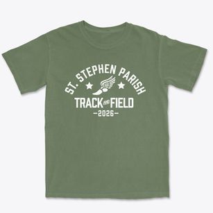 St Stephen Parish Track and Field Premium Heavyweight T-shirt