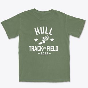 Hull Elementary School Track and Field Premium Heavyweight T-shirt