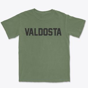 Valdosta Georgia Classic Block Premium Heavyweight T-shirt